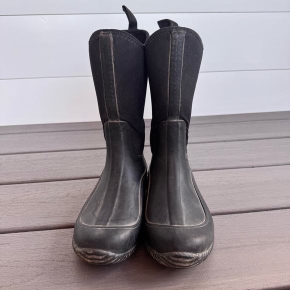 The Muck Boot Company Kids’ Hale Waterproof Boot Black Size 4 - Picture 4 of 7